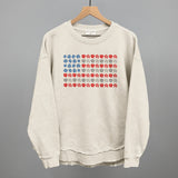 Flower American Flag