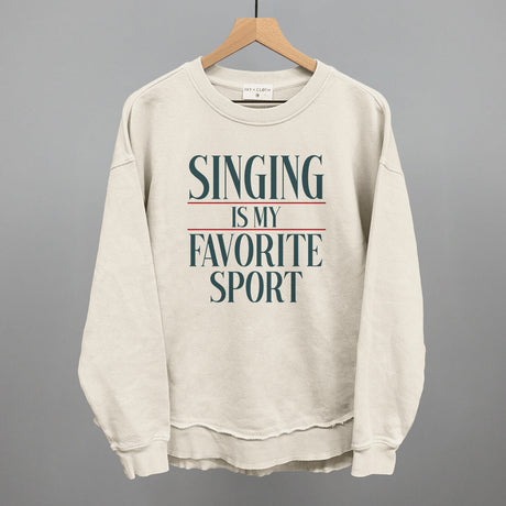 Singing Is My Favorite Sport