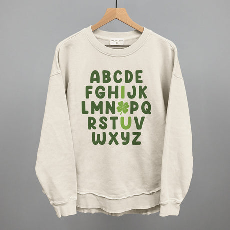 I Love You Clover Alphabet