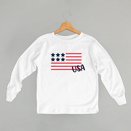 USA Flag Doodle (Kids)