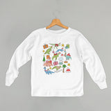 Christmas Dinosaur Collage (Kids)