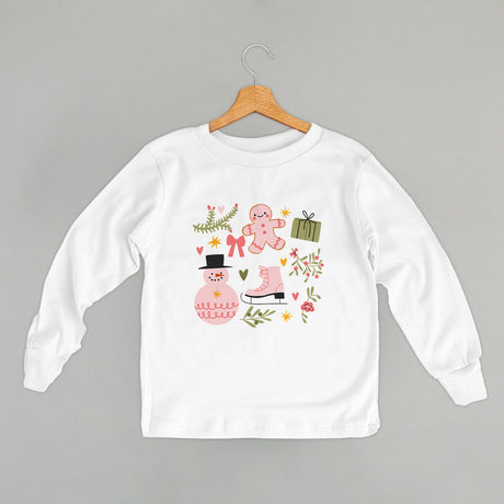 Pink Christmas Doodles (Kids)