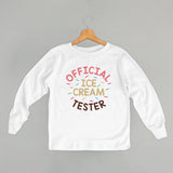 Official Ice Cream Tester (Kids)