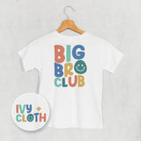 Big Bro Club (Kids Back Print)
