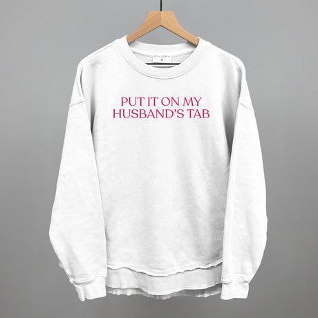 Put It On My Husband's Tab (Pink)