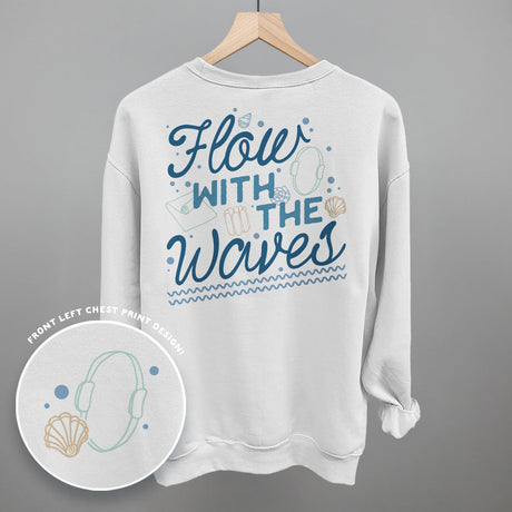 Flow With The Waves (Back Print)