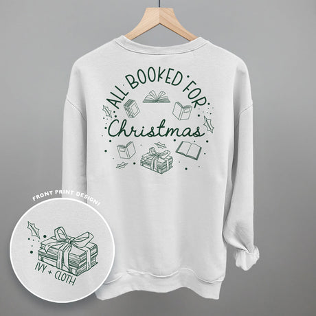 All Booked For Christmas Wreath (Back Print)