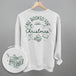 All Booked For Christmas Wreath (Back Print)