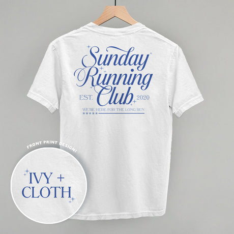 Sunday Running Club Script (Back Print)