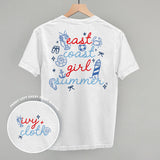 East Coast Girl Summer Doodles (Back Print)