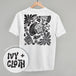 Floral Game Day Black (Back Print)