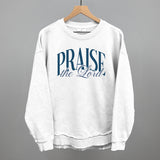 Praise The Lord Blue Script