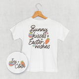 Bunny Kisses + Easter Wishes (Kids Back Print)