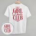 Girl Dads Club (Red) (Back Print)