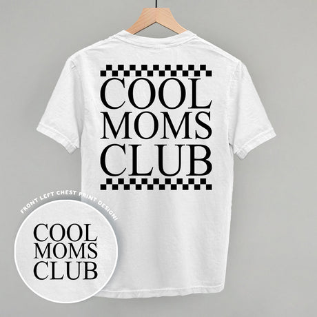 Cool Moms Club Checkered (Back Print)