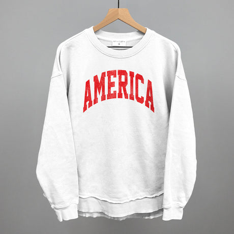 America Distressed Arch