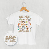 ABC Animals (Kids Back Print)