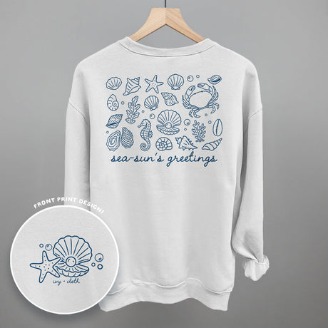 Sea-Sun's Greetings (Back Print)