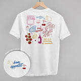 Bon Appetit Doodles (Back Print)