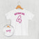 Birthday Girl Varsity #4 (Kids Back Print)