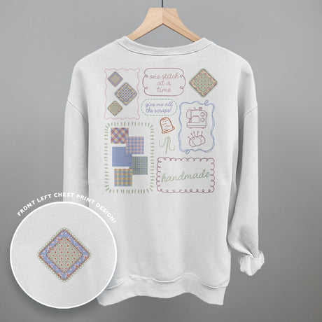 One Stitch At A Time Quilting (Back Print)