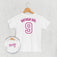 Birthday Girl Varsity #9 (Kids Back Print)