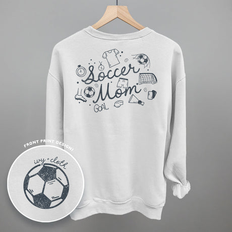Soccer Mom (Script + Doodles) (Back Print)