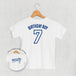Birthday Boy Varsity #7 (Kids Back Print)