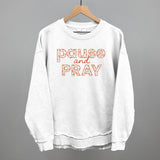 Pause And Pray Floral