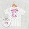 Birthday Girl Varsity #10 (Kids Back Print)