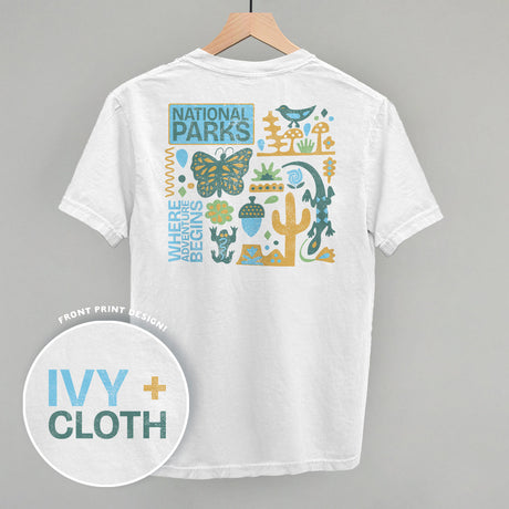 National Parks Doodles (Back Print)