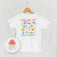 Sea Ya At The Beach Doodles (Kids Back Print)