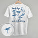 Beach Days And Birdwatching (Back Print)
