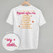 Say Your Affirmations (Back Print)