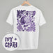Floral Game Day Purple (Back Print)