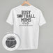 Busy Softball Moms Club (Back Print)