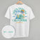 Santa Barbara, CA Surf The Sun (Back Print)