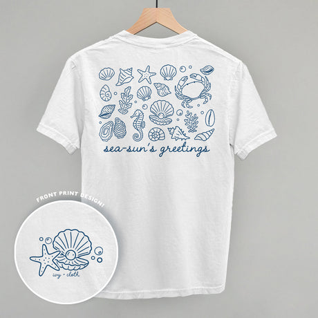 Sea-Sun's Greetings (Back Print)