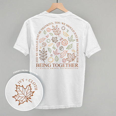 Thankful For Being Together (Back Print)
