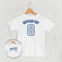 Birthday Boy Varsity #8 (Kids Back Print)