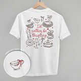 I'd Rather Be Thrifting Doodles (Back Print)