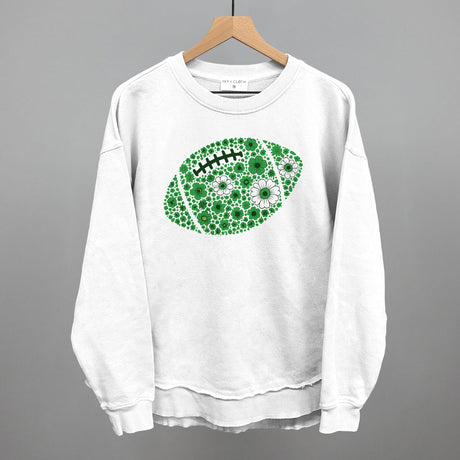 Floral Football Green