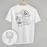 Football Mom Doodle (Back Print)