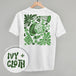 Floral Game Day Green (Back Print)