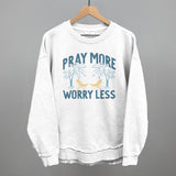 Pray More Worry Less Palm Trees