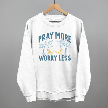 Pray More Worry Less Palm Trees
