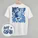 Floral Game Day Blue (Back Print)