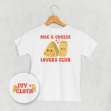 Mac & Cheese Lovers Club (Kids Back Print)
