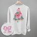 Merry Christmas Bow Tree (Back Print)