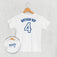 Birthday Boy Varsity #4 (Kids Back Print)